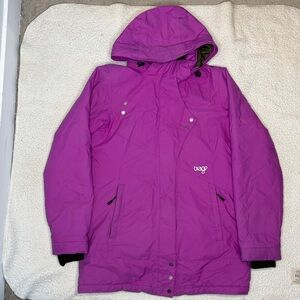 Orage Purple Ski Jacket: Size Medium